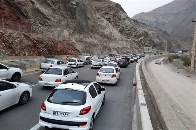 ترافیک نیمه‌سنگین در محورهای کندوان، هراز و سوادکوه