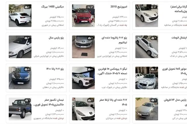 فروش فقط در آگهی؛ معاملات خودرو نو به زیر 5 درصد رسید